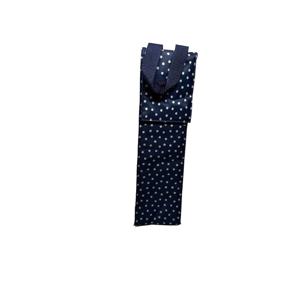 Wine Cooler Bag Individual Thirty One Blue White Polka Dot Carrier Tote …